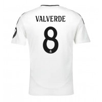 Real Madrid Federico Valverde #8 Heimtrikot 2024-25 Kurzarm